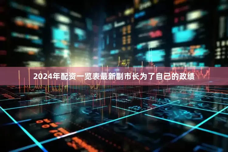 2024年配资一览表最新副市长为了自己的政绩